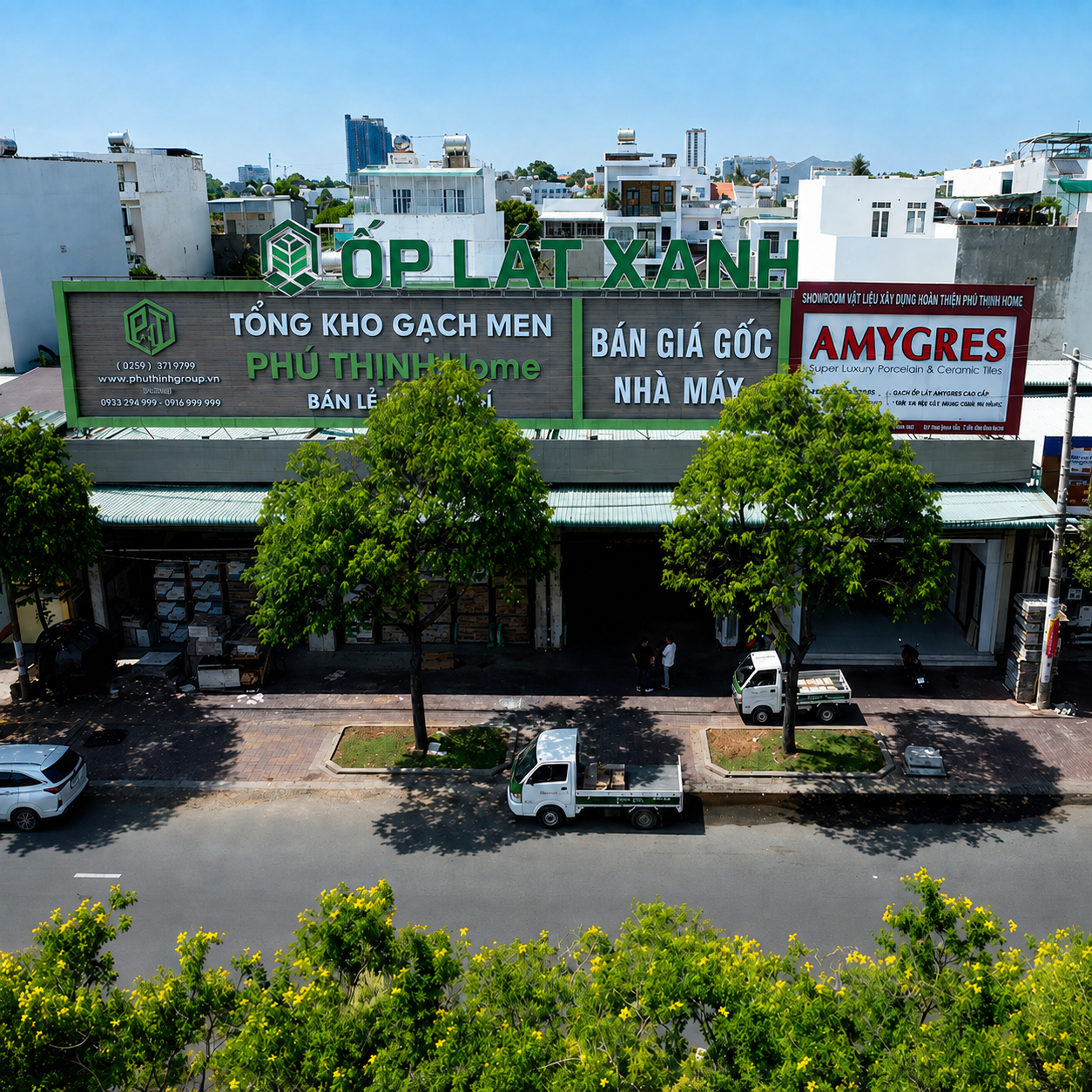 SHOWROOM ỐP LÁT XANH KHANG LINH