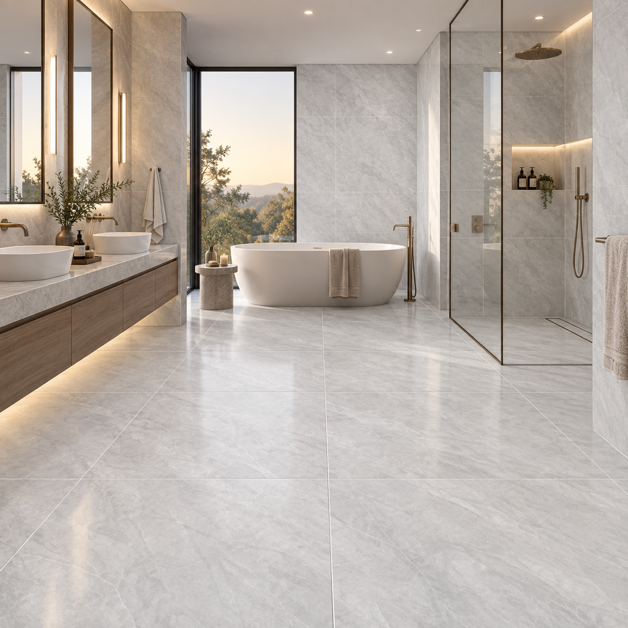 Armani Light Grey · 1200 x 1200 mm