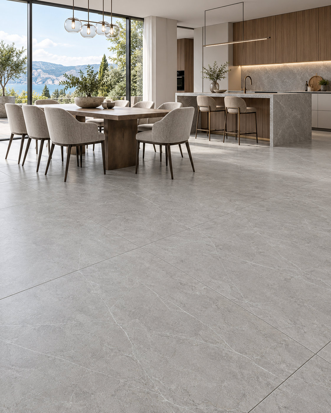 Pietra 2.0 Xám trung 1200 x 1200 mm