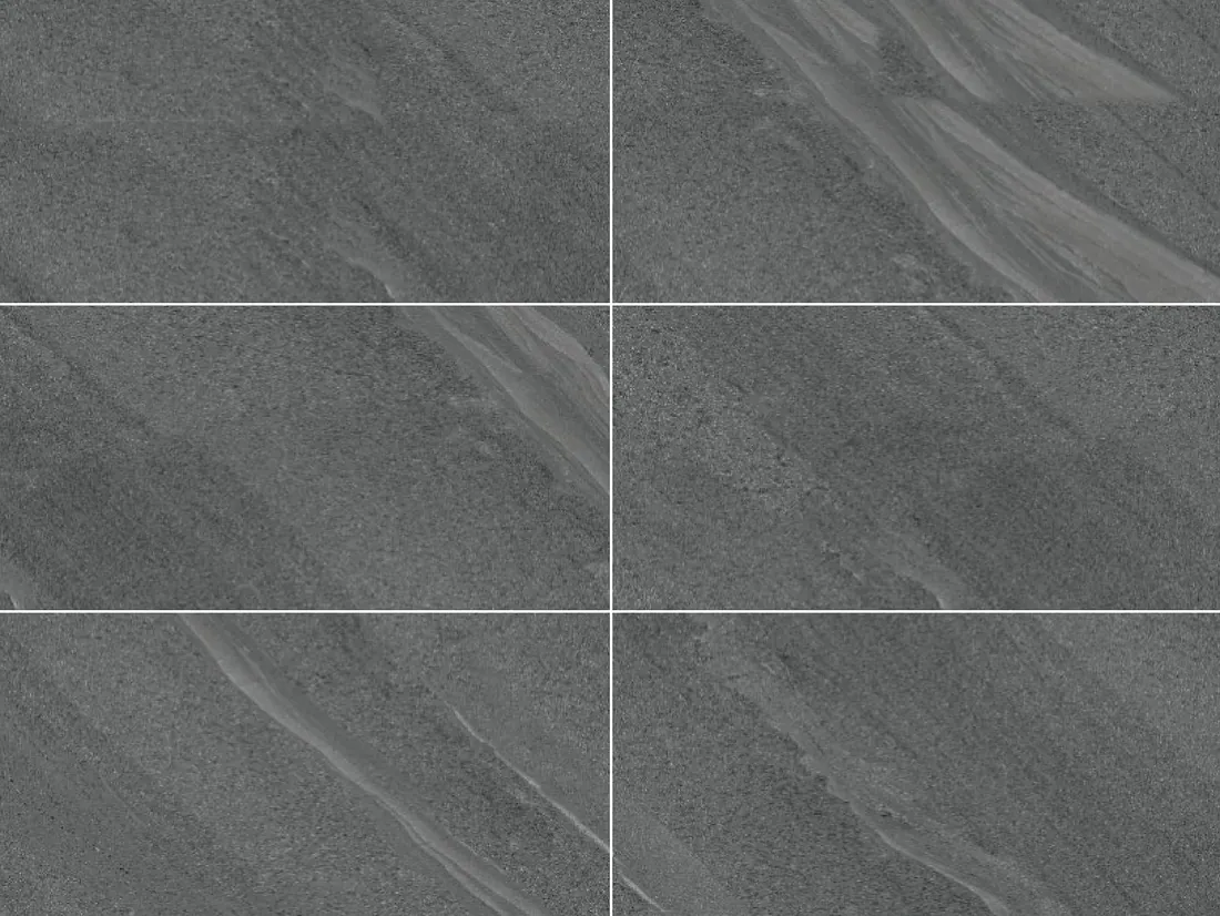 Gạch 30×60 Natural Limestone Xám đậm · OLX09B360M322
