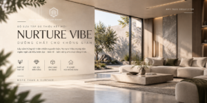 NURTURE VIBE – Bộ sưu tập đá thiêu kết mới, kiến tạo ngôn ngữ vật liệu cho không gian hiện đại